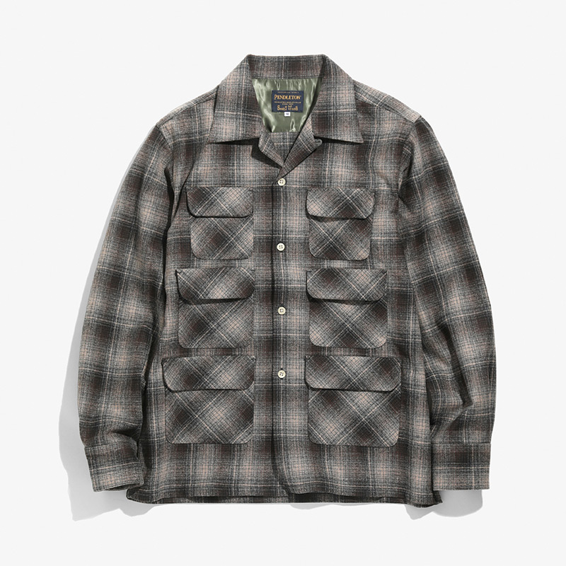 6 Pocket Classic Shirt - Wool Plaid Cloth / PENDLETON ¥42,900