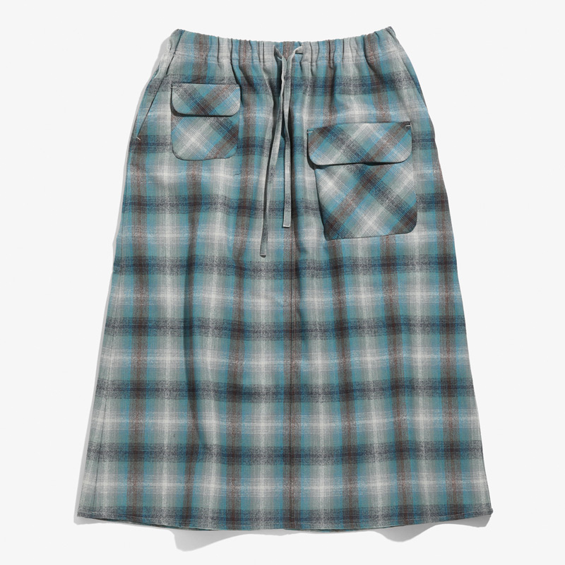 5 Pocket Slack Skirt - Wool Plaid Cloth / PENDLETON ¥38,500