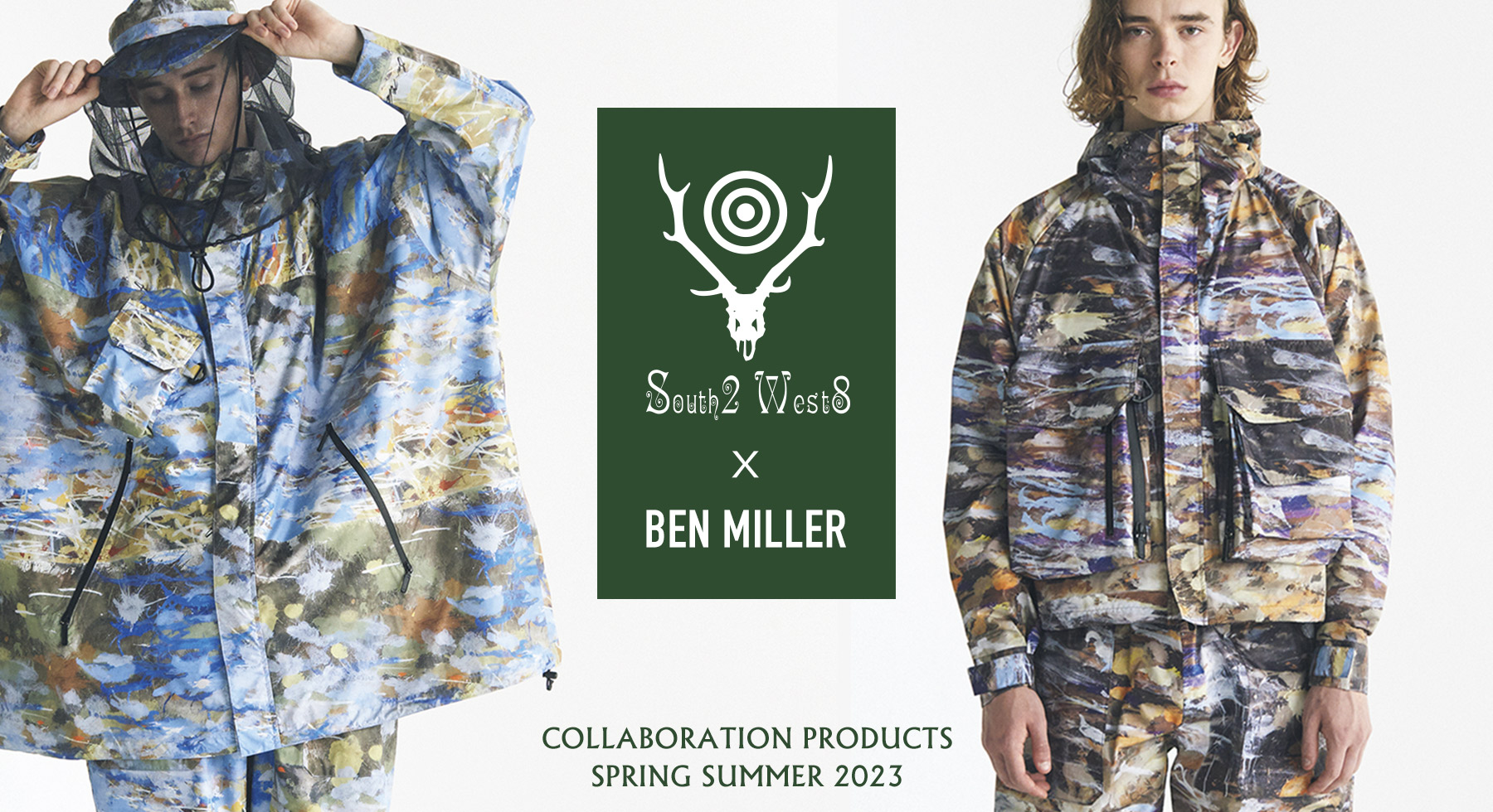 〈SOUTH2 WEST8〉 x 〈BEN MILLER〉3月24日（金）リリース決定