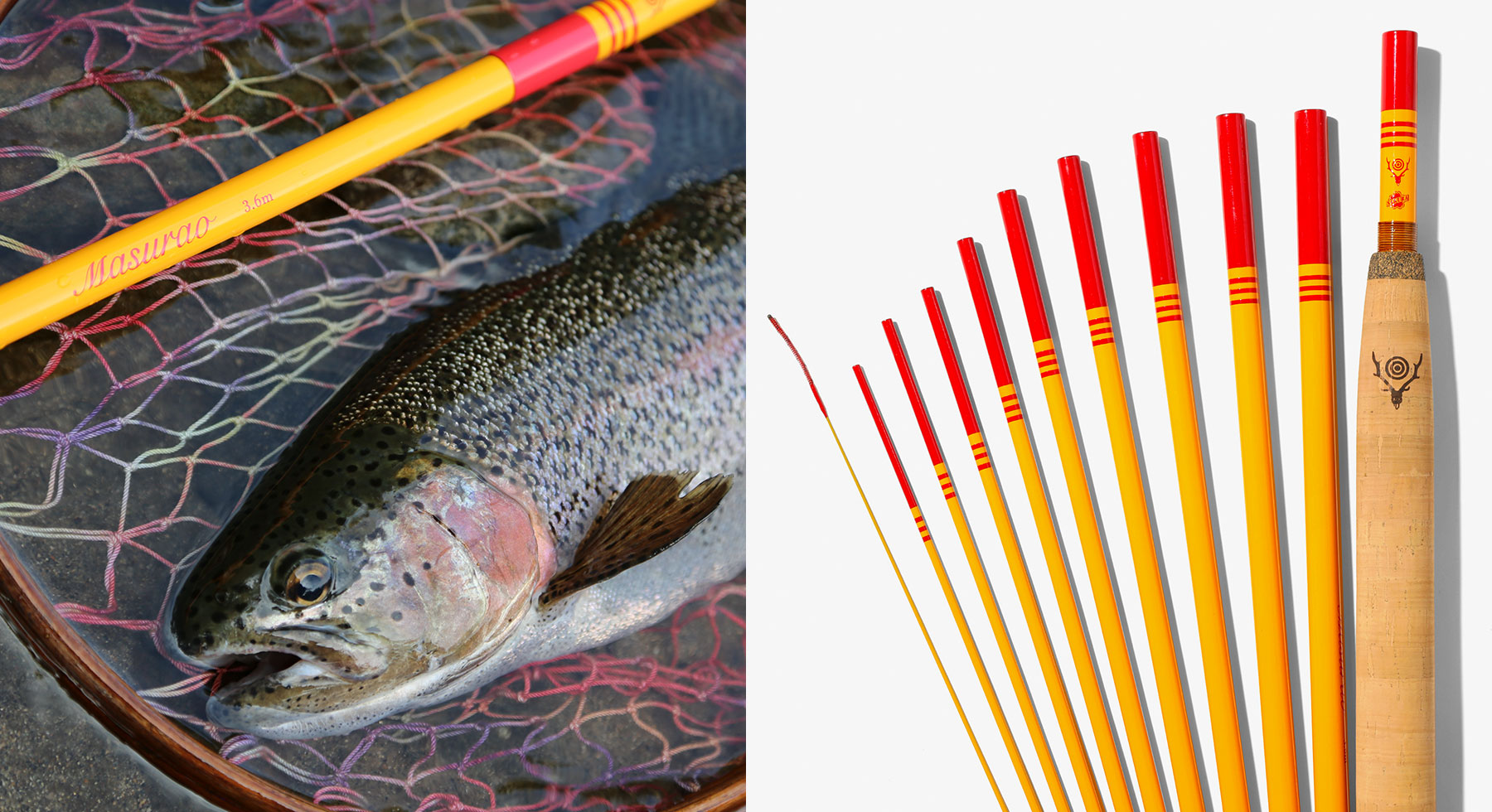 〈SOUTH2 WEST8〉x〈SAKURA〉ORIGINAL TENKARA ROD - MASURAO