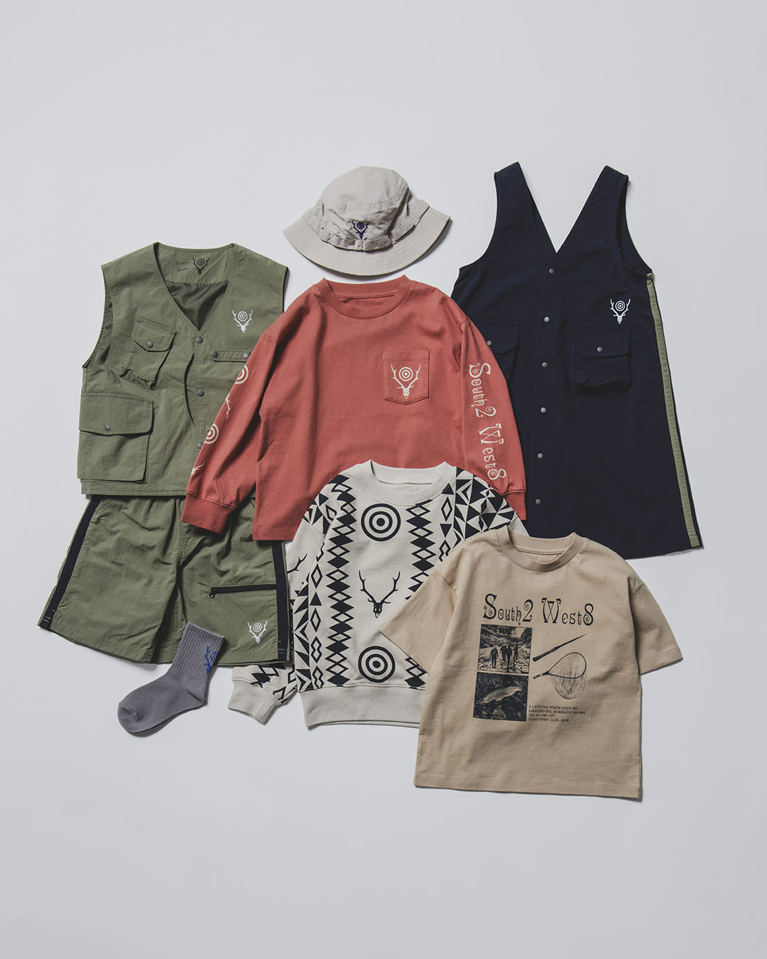 〈SOUTH2 WEST8〉x〈Kodomo BEAMS〉キッズコレクション第二弾